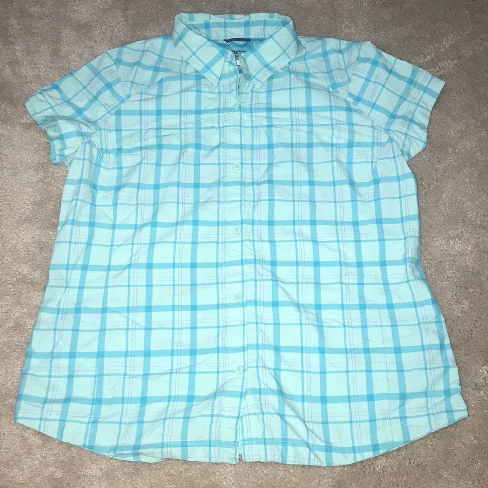 Columbia button down top